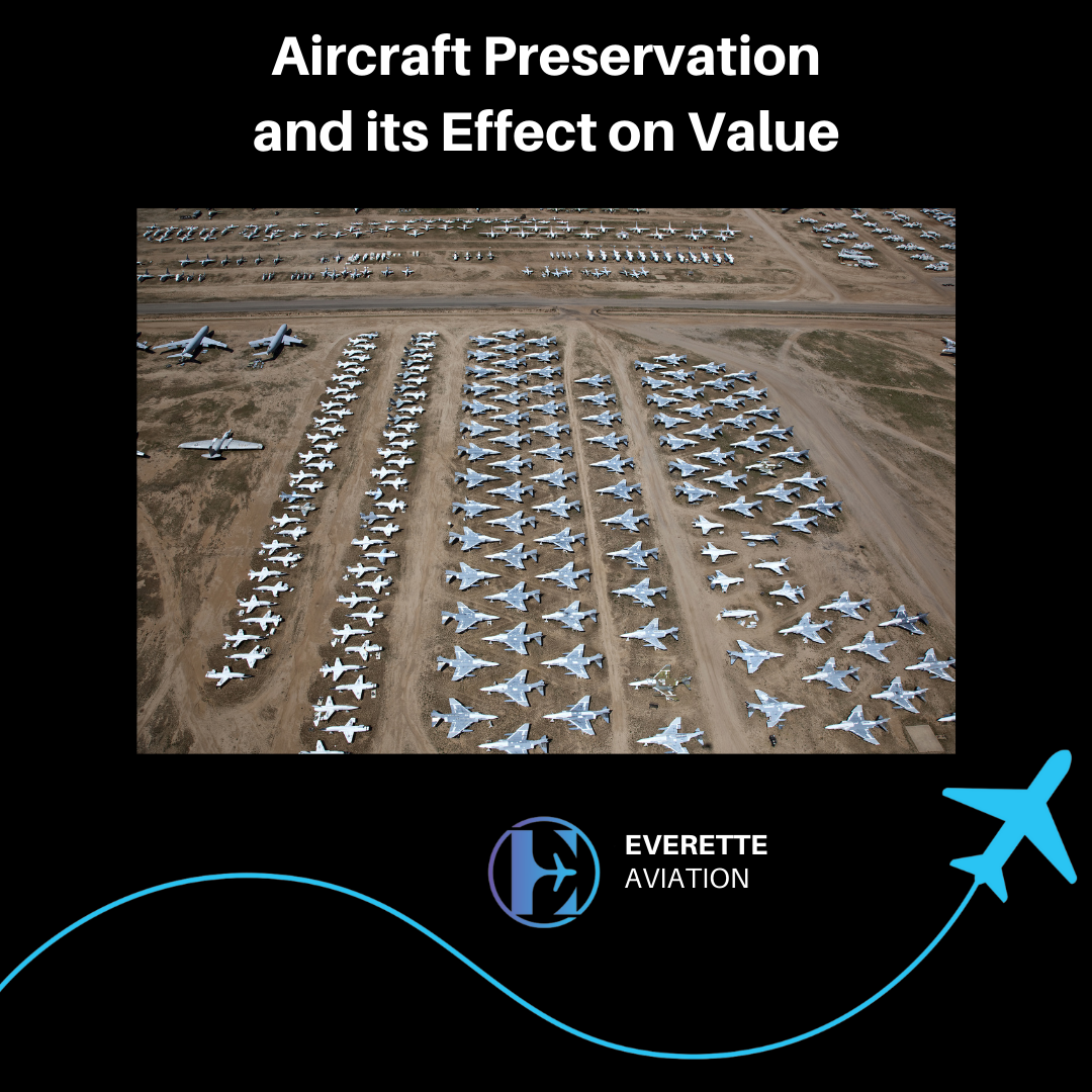 Aircraft preservation and its effect on value