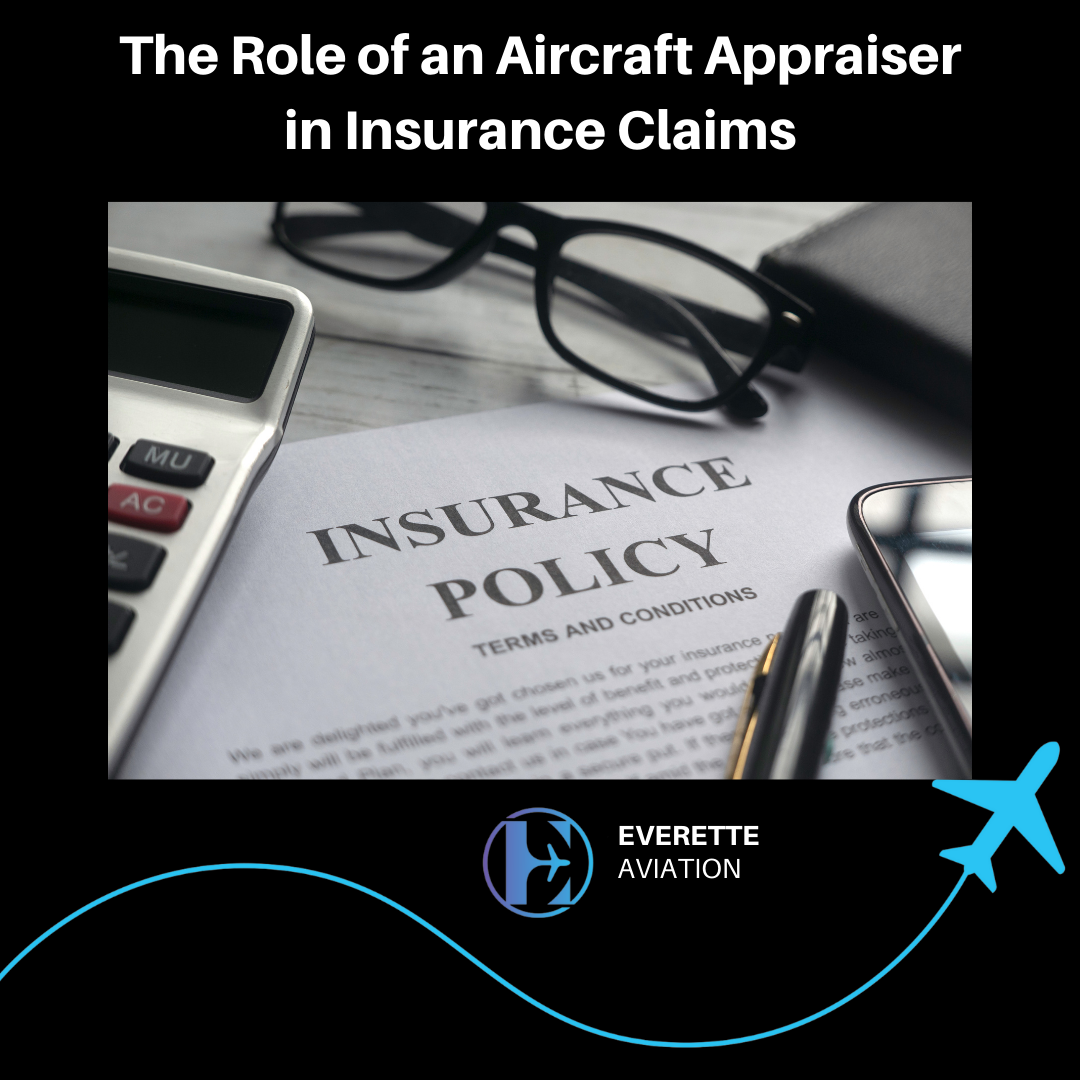The role of an aircraft appraiser in insurance claims